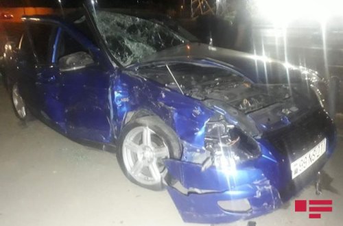 Bakıda dəhşətli hadisə: Yaralılar var - Hadisə yerindən video