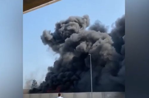 Azərbaycanda həbsxanada yanğın başlayıb - VİDEO