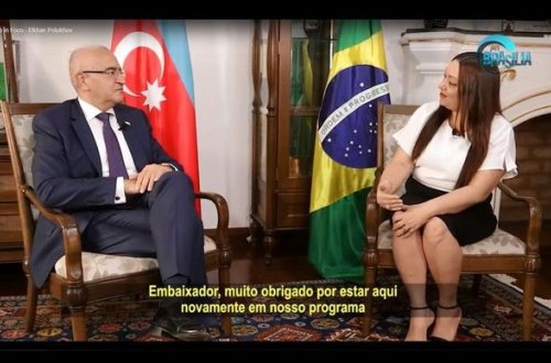 Braziliya telekanalında Ermənistanın Azərbaycan ərazisini işğalından bəhs edilib - VİDEO