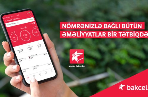 “Mənim Bakcellim” – mobil nömrə hesabınızı idarə etmək üçün ən rahat həll