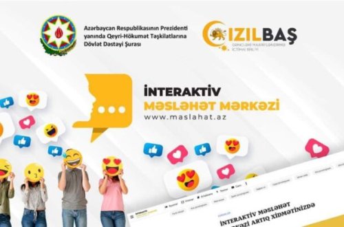 “İnteraktiv məsləhət mərkəzinin yaradılması” layihəsi çərçivəsində yeni sayt istifadəyə verildi – ŞURANIN DƏSTƏYİ İLƏ