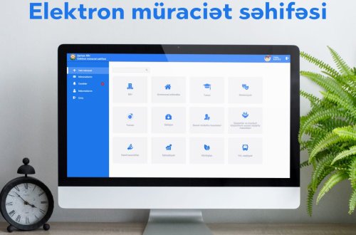 Şamaxı rayonunda yeni elektron müraciət sistemi  istifadəyə verilib
