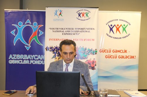 25 ölkə gənc liderlərinin iştirakı ilə könüllülüyə dair onlayn Beynəlxalq Gənclər Forumu keçirildi