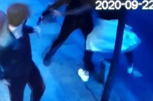 Aktyorun dostu tərəfindən silahla vurulma görüntüləri - VİDEO - FOTO