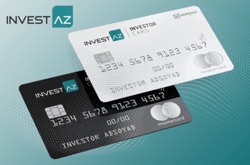 InvestAZ İnvestorlar üçün xüsusi hazırlanmış “INVESTOR CARD”-ı yeni dizayn və üstünlüklərlə təqdim etdi