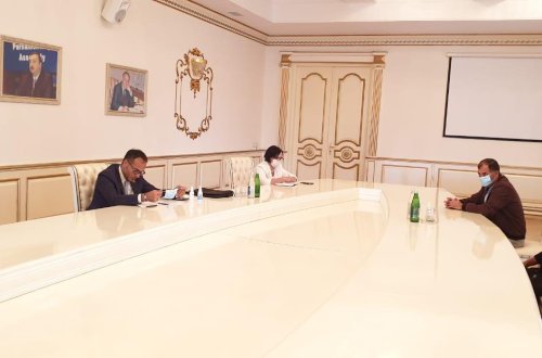 Deputat Ramil Həsən seçiciləri ilə görüşdü - FOTOLAR