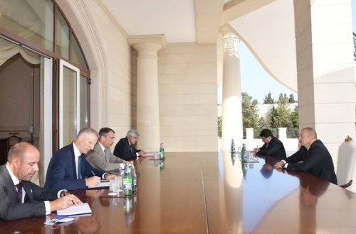 İlham Əliyev Avropa İttifaqının Cənubi Qafqaz üzrə xüsusi nümayəndəsini qəbul etdi - YENİLƏNİB + FOTO