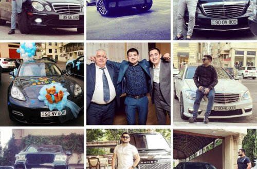 Bərdə İcra başçısının müavini İlham Məmmədovun oğlanlarının milyonluq avto kolleksiyası - FOTOLAR