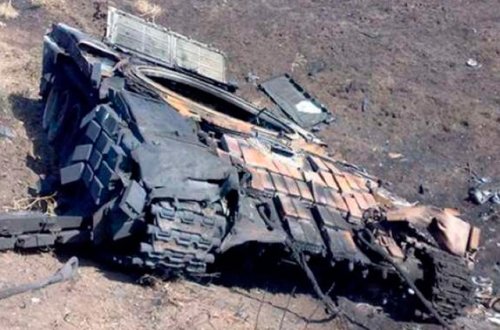 Az öncə düşmənin daha iki tankı məhv edildi - VİDEO