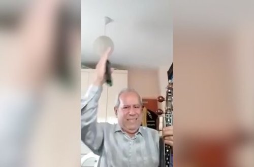 İsraildə yaşayan azərbaycanlı Qarabağa dəstək üçün oxudu - VİDEO