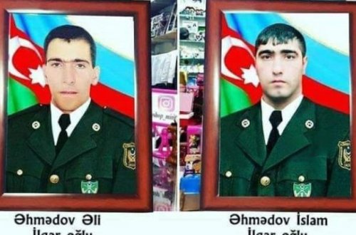 Mingəçevirli şəhid qardaşların dəfnindən VİDEO