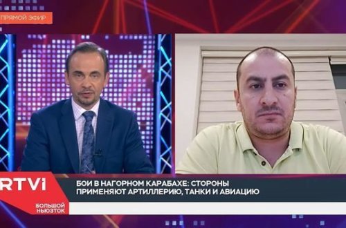 Журналист Гамид Гамидов прокомментировал бои в Карабахе на телеканале RTVI – ВИДЕО