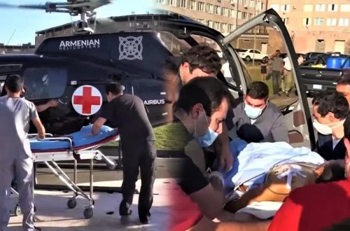 Xankəndi xəstəxanaları meyitlərlə doldu - Yaralı erməni əsgərlər Yerevana daşınır