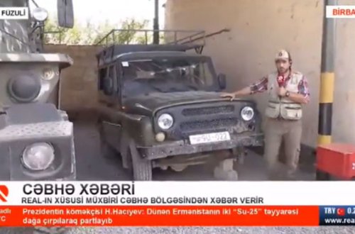 Ordumuzun ələ keçirdiyi düşmən texnikalarının görüntüləri yayıldı - VİDEO