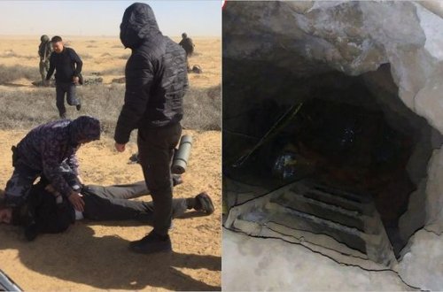 Tunel qazaraq qaçan məhbuslar saxlanıldı - FOTO/VİDEO