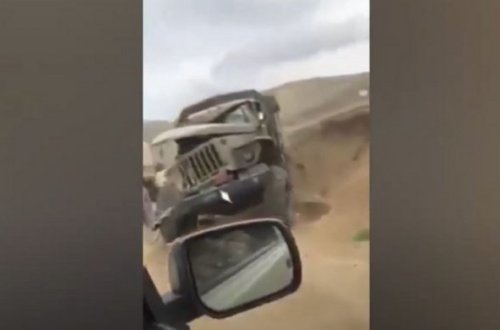 Düşməndən azad olunan ərazilərdən görüntülər yayılıb