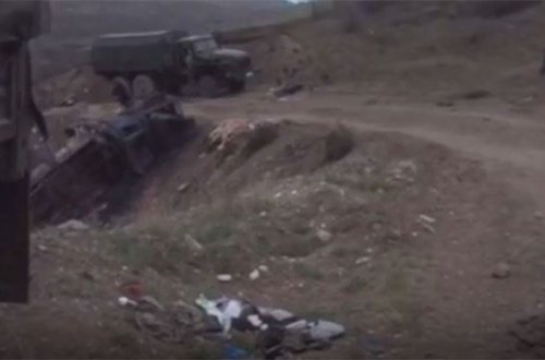 İşğaldan azad olunmuş ərazilərdən İLK GÖRÜNTÜLƏR: ermənilər görün necə qaçır - VİDEO