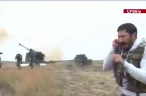 Ermənistan mülki şəxsləri döyüşlərə cəlb edir - VİDEO