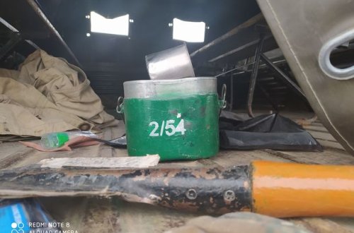 Düşmən hərbi texnikalarını döyüş bölgələrində qoyaraq qaçıb - VİDEO