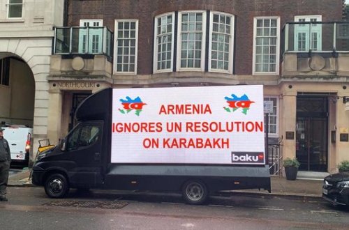 “Qarabağ Azərbaycandır” London küçələrində - VİDEO