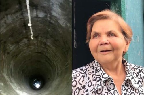 Dərin quyuda iki gün qalan təqaüdçü qadın xilas edildi - VİDEO