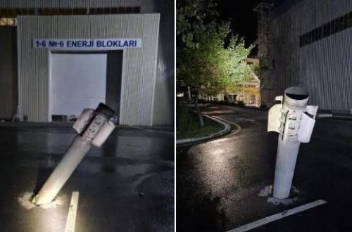 Репортаж с места падения вражеской ракеты в Мингячевире - ВИДЕО