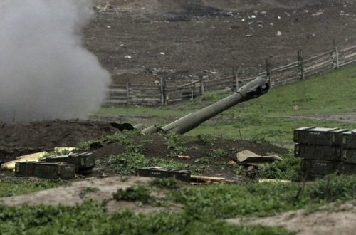 Beyləqan şəhəri düşmən atəşinə məruz qalır - RƏSMİ