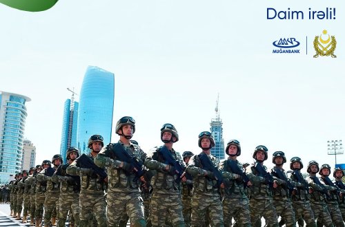 “Muğanbank” ASC ölkəmizin Silahlı Qüvvələrinə 100 000 Manat məbləğində dəstək göstərdi