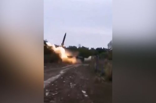Ermənilərin “Toçka-U” ballistik raketindən istifadəsinin sübutu - VİDEOFAKT