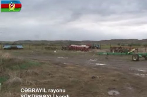 Cəbrayılın işğaldan azad edilmiş daha bir kəndinin görüntüləri - VİDEO