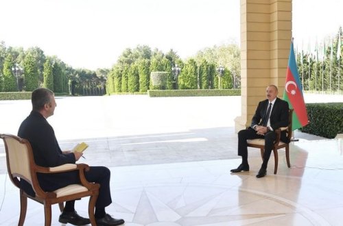 İlham Əliyev “CNN-Türk” televiziyasına müsahibə verib - FOTO