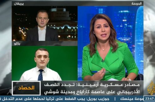 Nüfuzlu Əl-Cəzirə kanalında Dağlıq Qarabağ münaqişəsi ilə bağlı debat – Azərbaycan və Ermənistan nümayəndələri qarşı-qarşıya