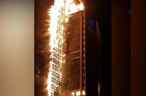 От пожара в высотном доме в Южной Корее пострадали десятки человек - ВИДЕО