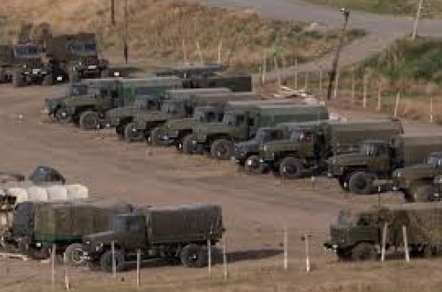 Azərbaycan ordusu Ağdərədəki hərbi bazanı darmadağın edib - VİDEO