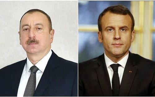 Emmanuel Makron İlham Əliyevə zəng etdi