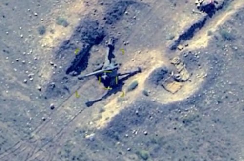 Düşmənin növbəti artilleriya qurğuları məhv edilidi - VİDEO