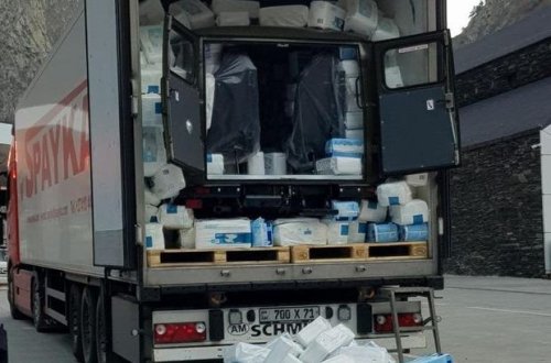 Gürcü sərhədçiləri Ermənistana qanunsuz silah daşınmasının qarşısını alıblar - FOTO/VİDEO