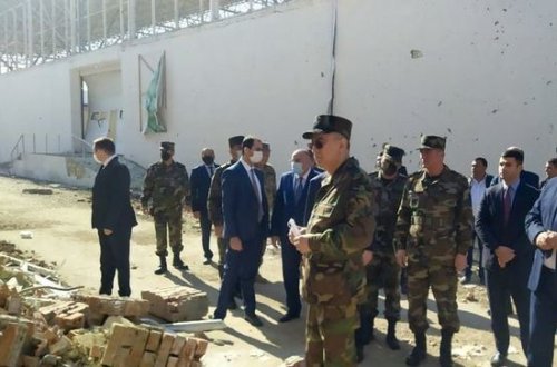 Кямаледдин Гейдаров посетил Гянджу после вражеской провокации - ФОТО