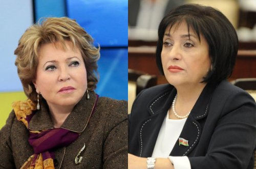 Сахиба Гафарова проинформировала Валентину Матвиенко о ракетном обстреле Гянджи со стороны Армении