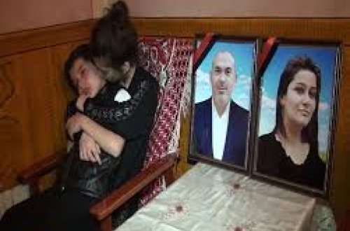 Gəncədə ata və anasını bir gecədə itirən uşaqlar - FOTO