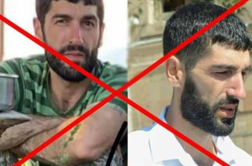 Türkiyə bayrağını yandıran terrorçunu Azərbaycan əsgəri öldürdü