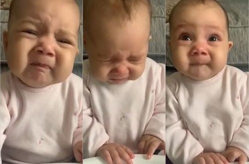 İlk dəfə tərəvəzin dadına baxan Leylanın mimikası onu sosial şəbəkənin fenomeninə çevirdi - VİDEO