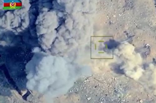 Düşmənin xeyli sayda canlı qüvvəsi və hərbi texnikası məhv edilib - VİDEO