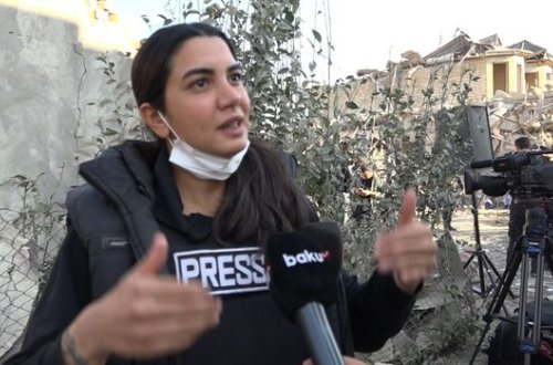 Xarici media nümayəndələri Gəncədəki terrorda gördüklərindən danışdılar - VİDEO