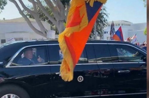 Tramp erməniləri təriflədi