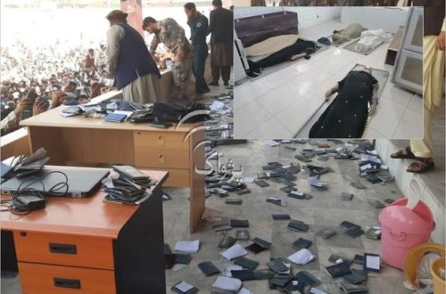 Əfqanıstanda Pakistan konsulluğu qarşısında basabasda 12 nəfər öldü - FOTO