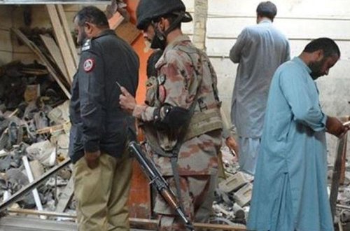 Pakistanda yaşayış binasında partlayış: ölənlər var