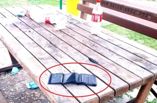 Pulqabısını parkda unudan şəxs BELƏ CƏZALANDIRILDI - FOTO-VİDEO