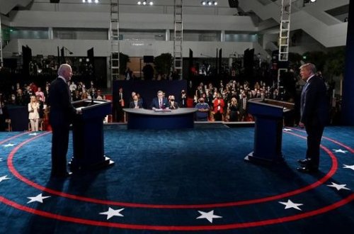 ABŞ-da prezidentliyə namizədlərin sonuncu debatı keçirildi