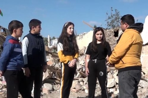 Gəncə faciəsinin balaca şahidləri - VİDEO